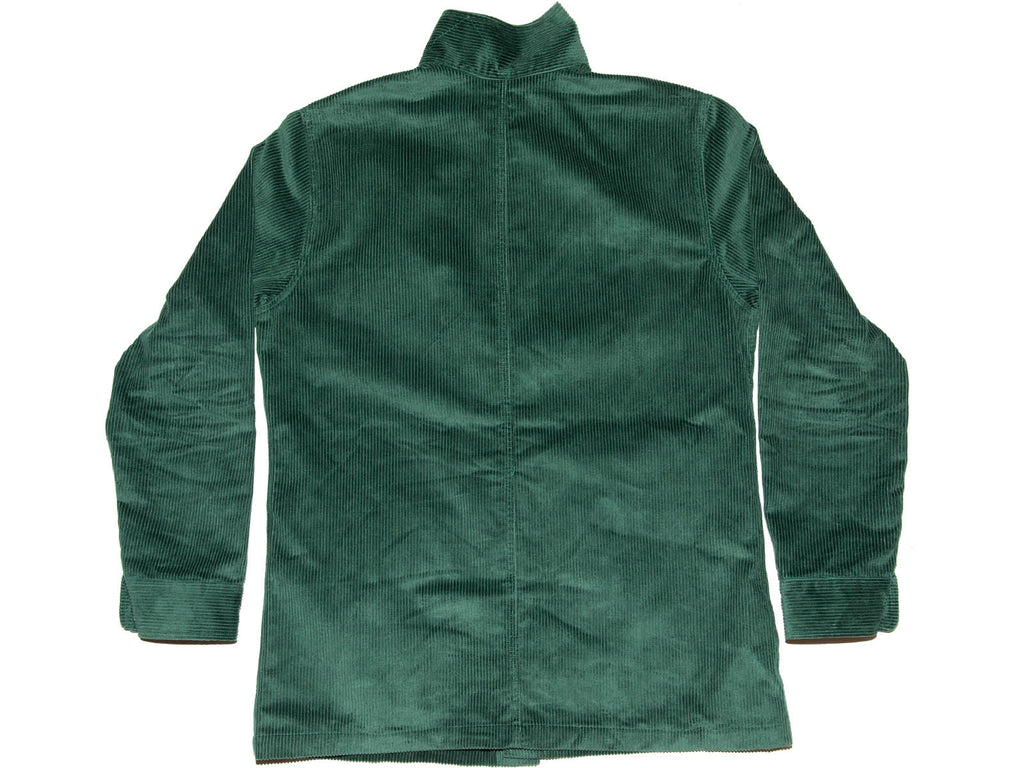 Emerald green 2024 corduroy jacket