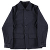 EP3 Readers Jacket Navy Hopsack Wool