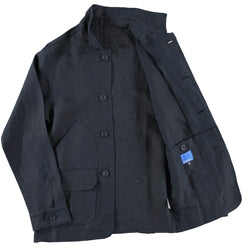 EP3 Readers Jacket Navy Linen