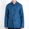 EP3 Readers Jacket Indigo Blue Linen